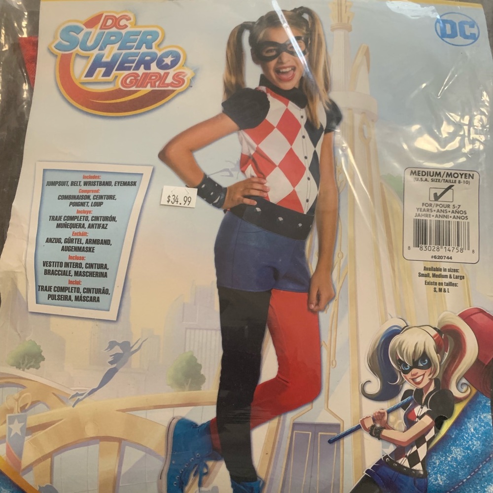 Harley Quinn Kid Costume